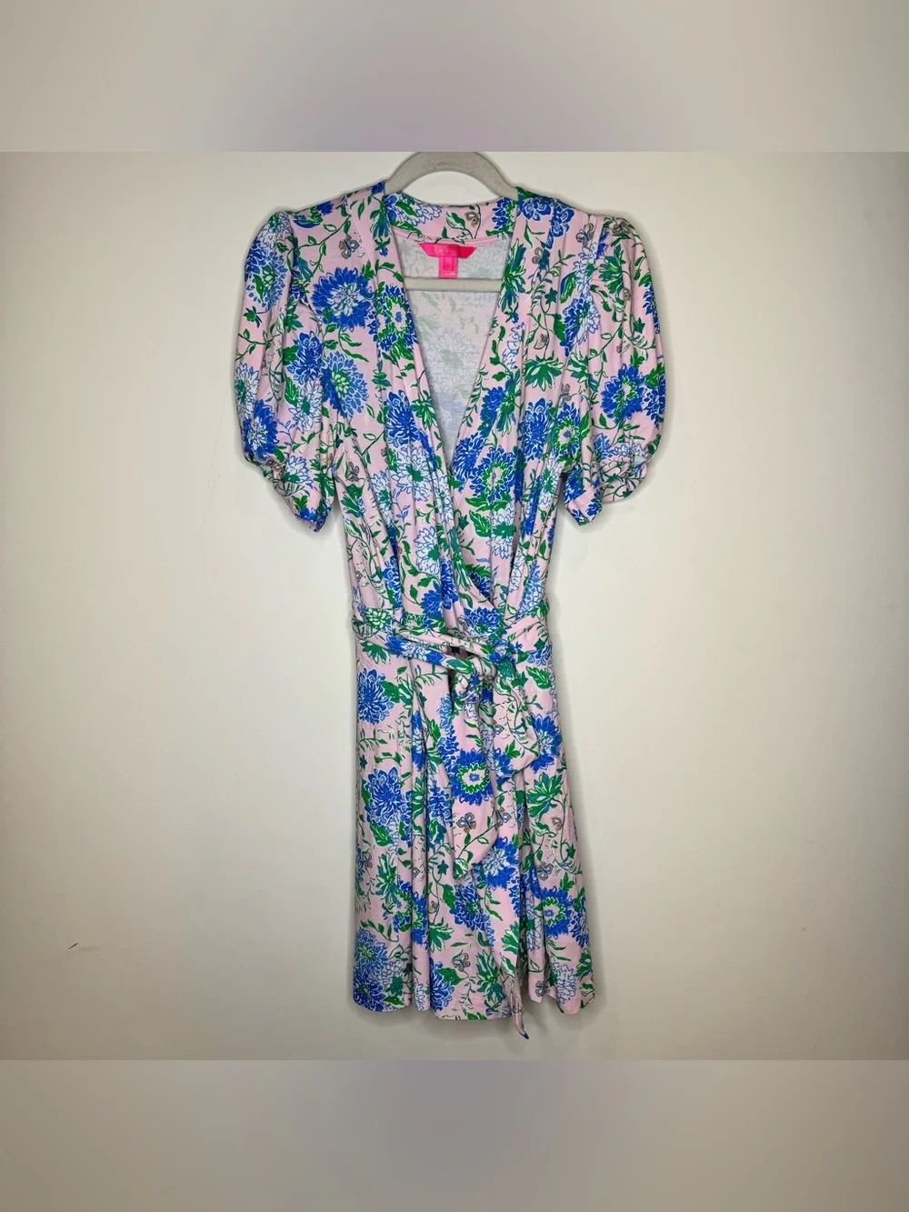 Lilly Pulitzer wrap dress romper